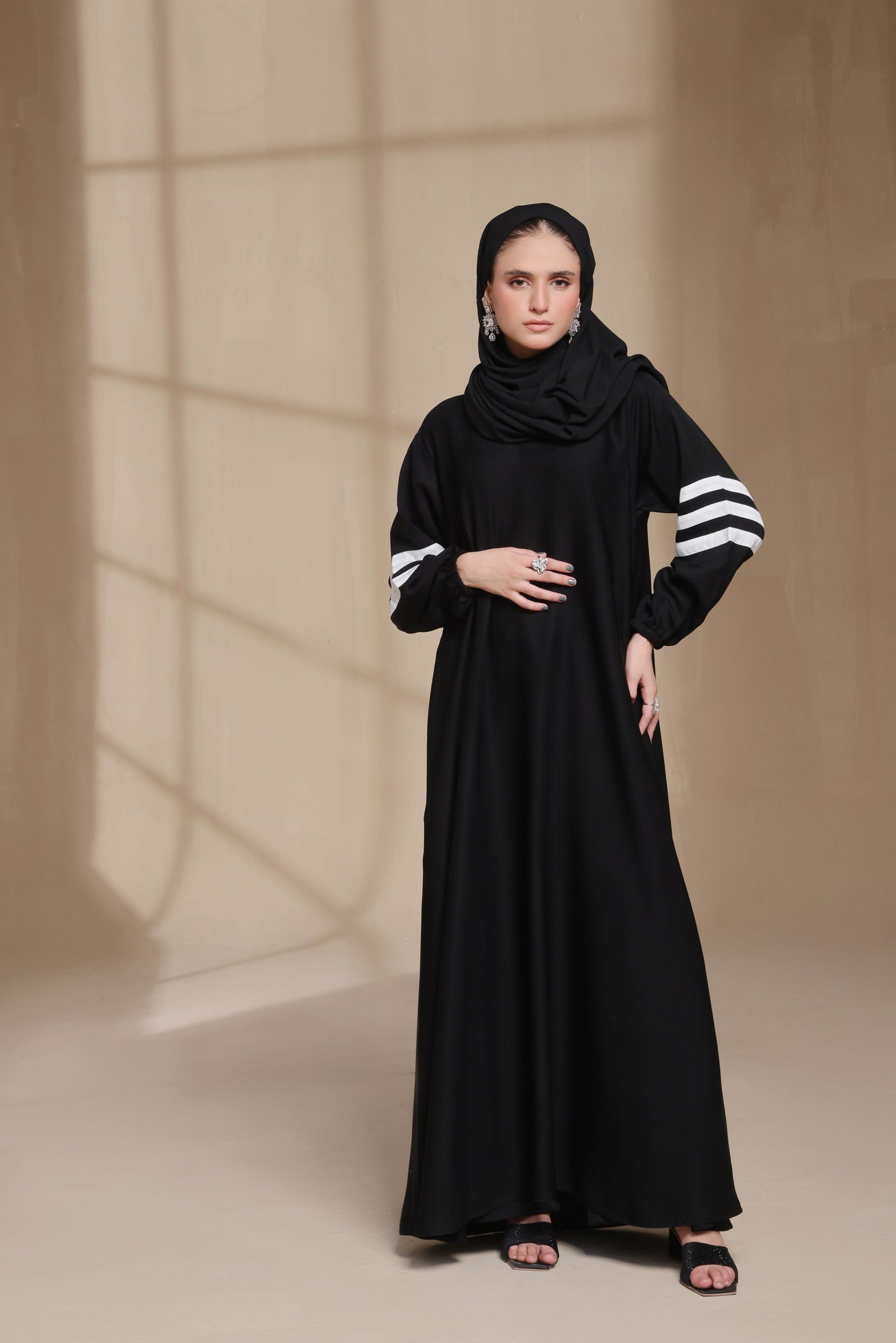 Blaze Black Abaya