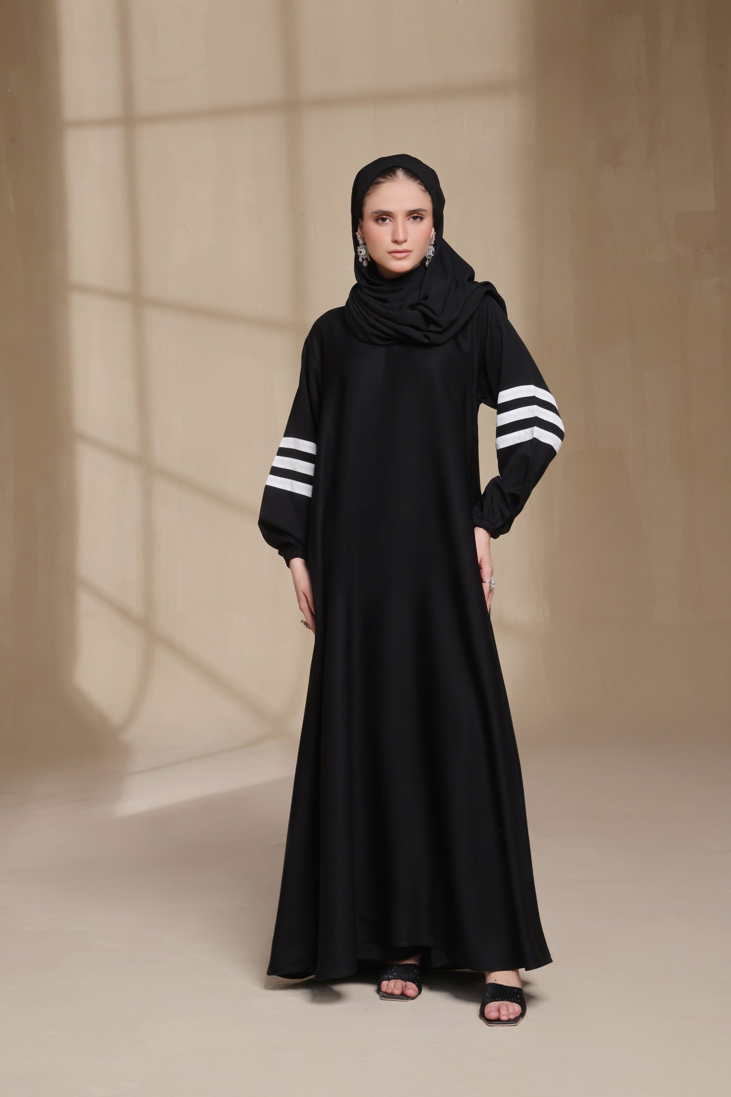 Blaze Black Abaya