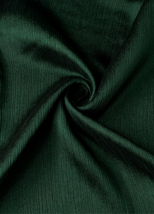 Crinkle Silk Hijabs - Emerald