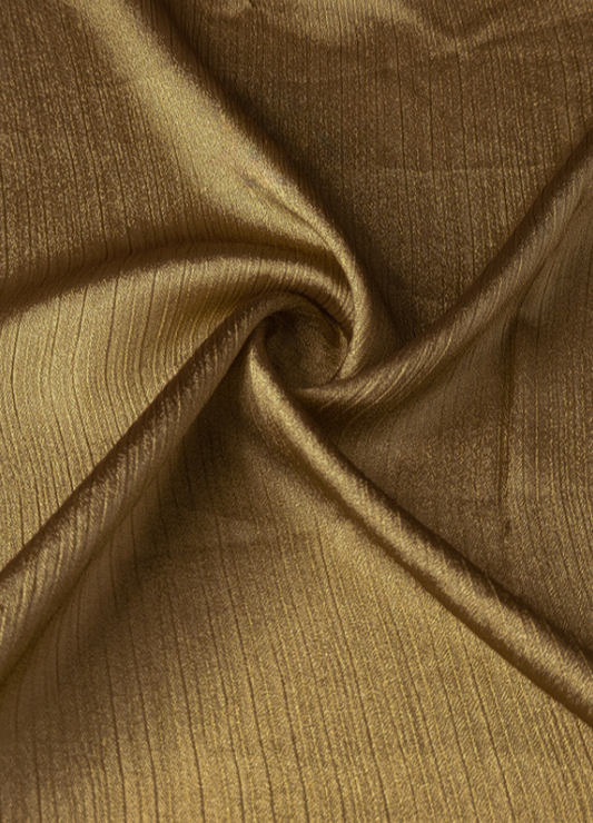 Crinkle Silk Hijabs - Matte Golden
