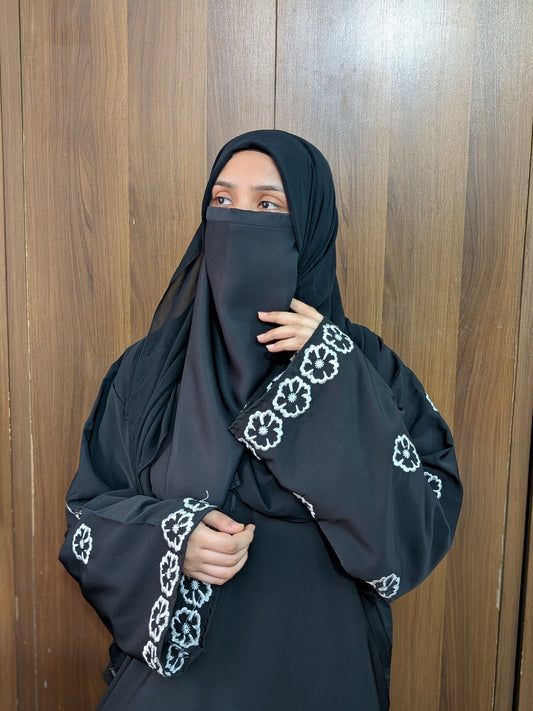 “Floral Abaya by Aurora”