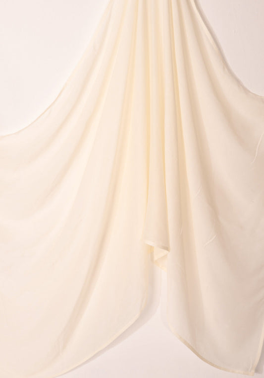 Cream Modal Hijab