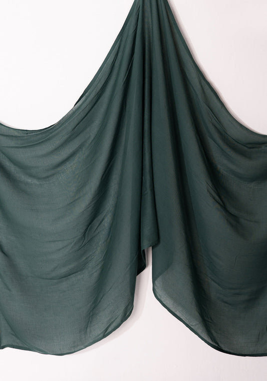Dark Green Modal Hijab