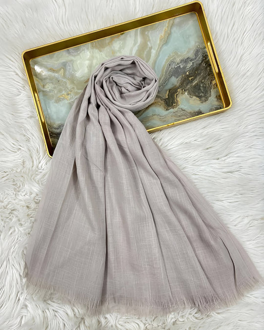 Turkish Lawn Hijab - Wheat