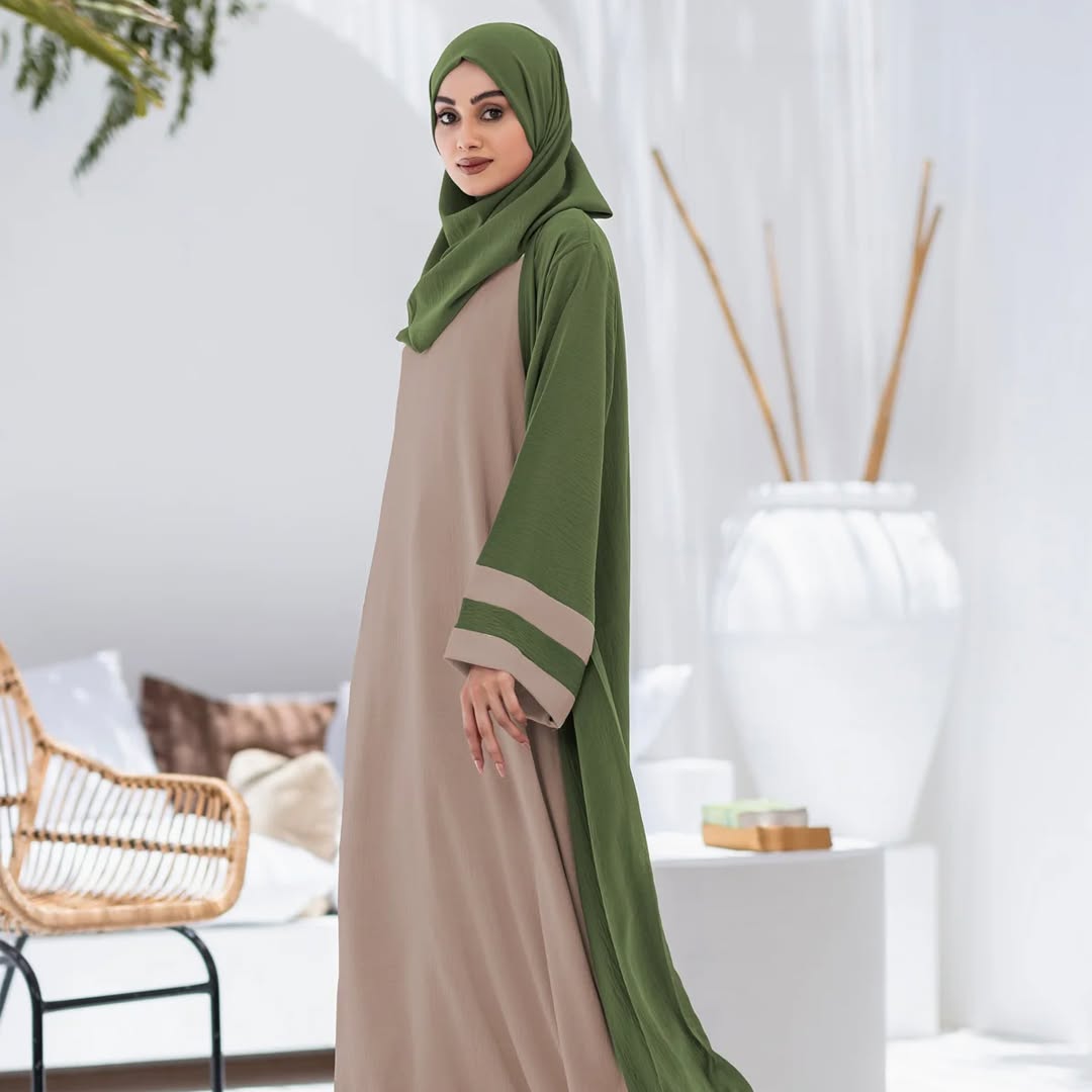 Mubina Green Premium Abaya