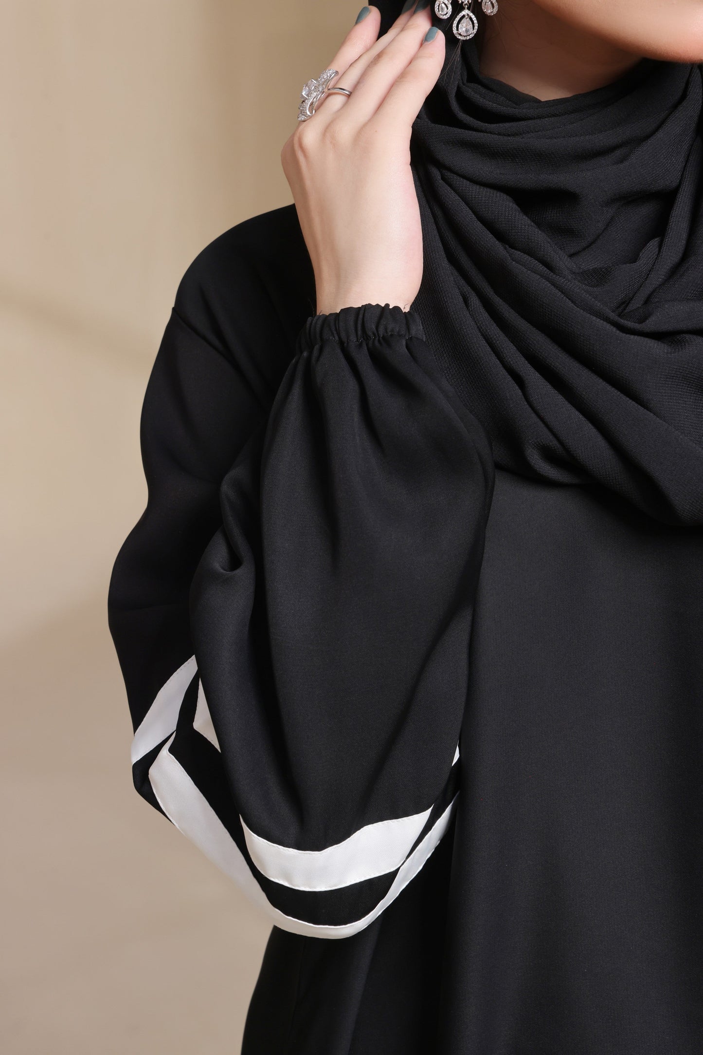 Blaze Black Abaya