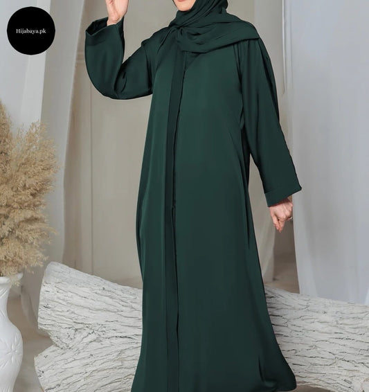 Midnight Green Abaya