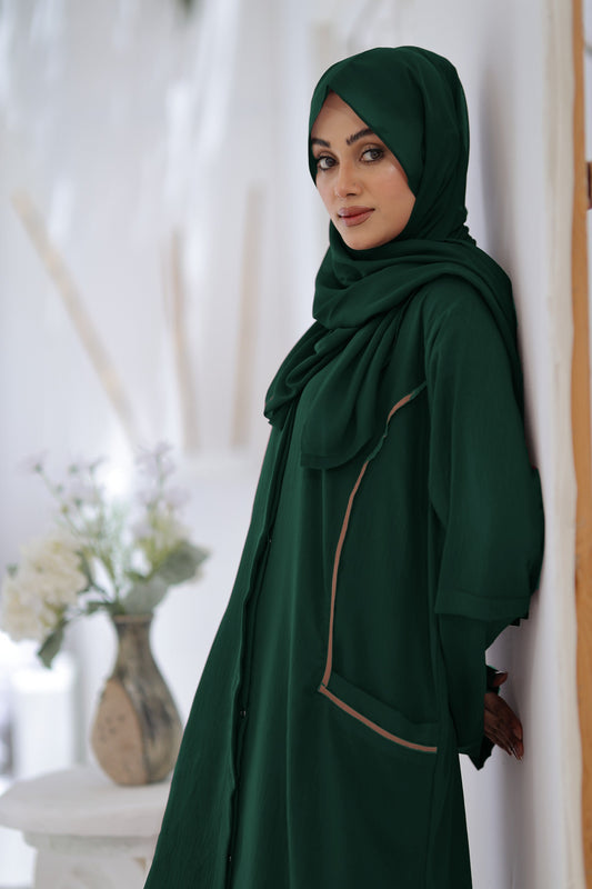 Rajiya Green Abaya